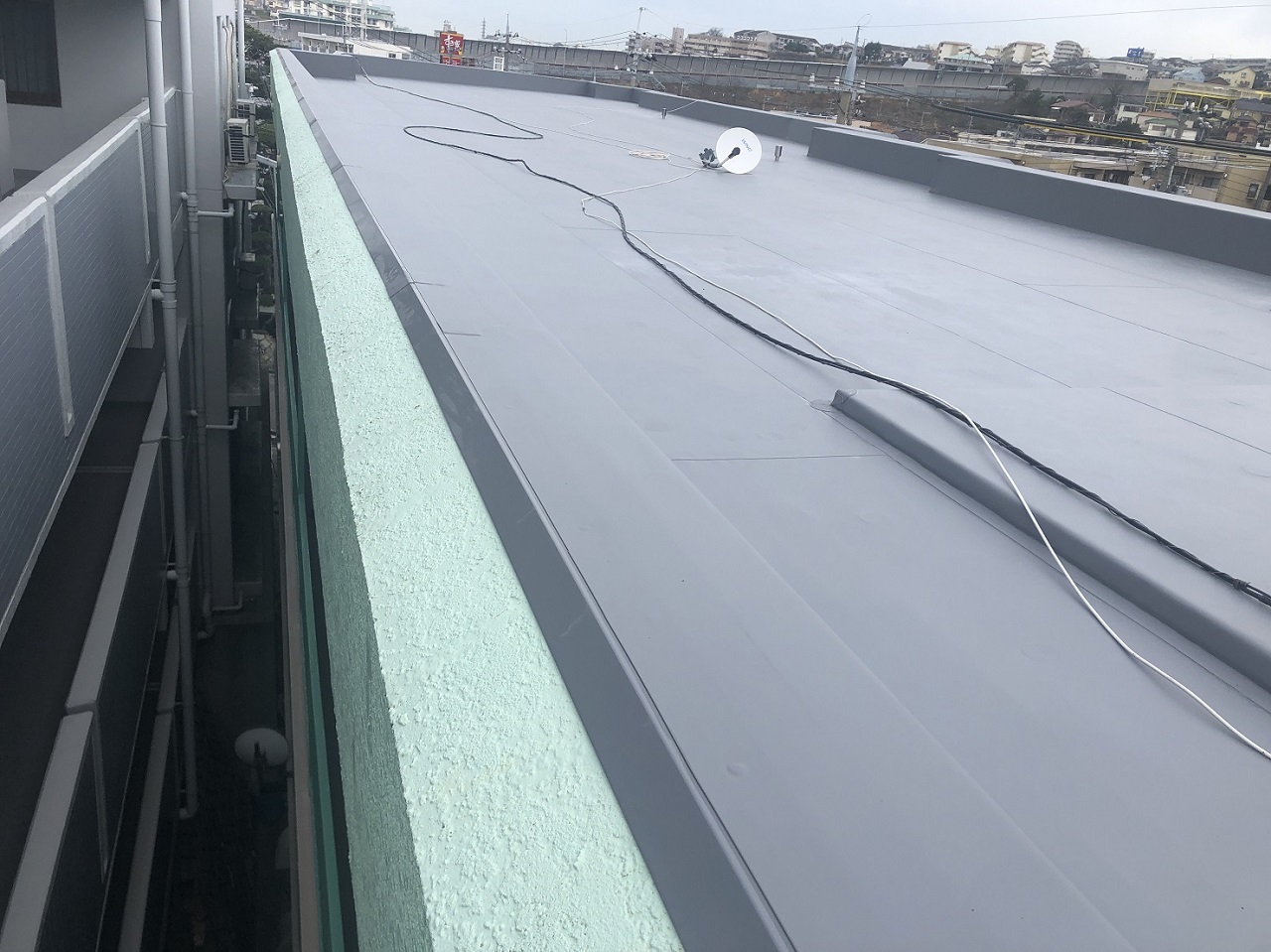 垂水区マンション　屋上防水工事